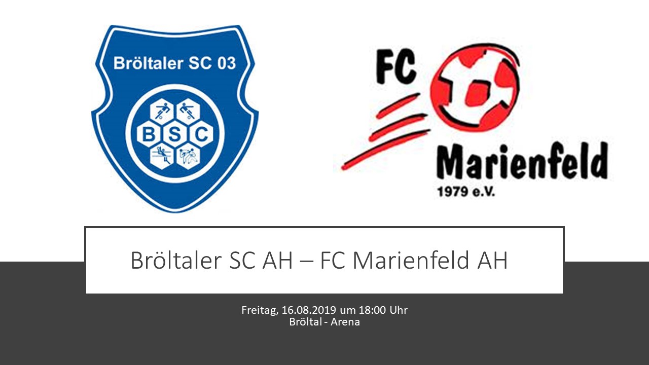 Bröltaler SC AH FC Marienfeld AH